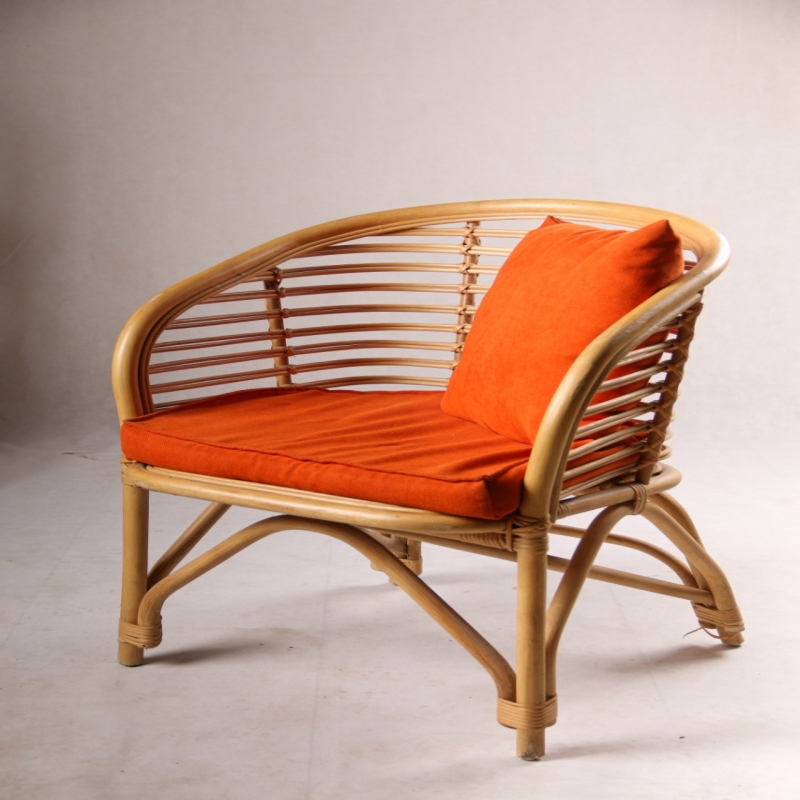 Bamboo Chair With Rattan ropes - Beautiful Design